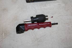 lot 130 image: Lot of (2) Milescraft Drive90Plus DrillDriver Accessories