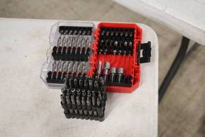 lot 137 image: Lot of (2) DrillDriver Bit Sets - 1-2 Long and 3 Long