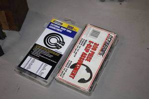 lot 156 image: Storehouse 300-piece External Snap Ring Assortement, Speedway Series 300-piece E-Clip Assortment
