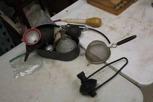 lot 171 image: Assorted Plungers, Flushers and Funnels