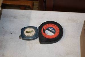 lot 175 image: Lot of (2) Measuring Tapes - 50 and 100