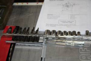 lot 236 image: Lot of (3) Socket Sets - 38 Standard, 14 & 38 Impact, 38 Hex, Extra Socket Holder