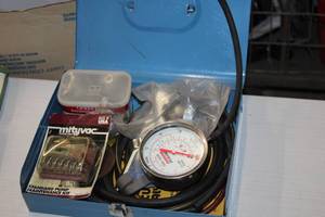 lot 317 image: Mityvac Automotive Engine Vacuum Tester, Parts, Accessories with Case