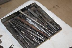 lot 324 image: Lot of  Assorted Punches with Tool Tray