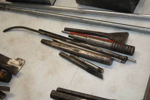 lot 329 image: Lot of (9) Assorted Punches and Chisels