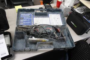 lot 30 image: Bosch Hammer 50722 with Bits and Case