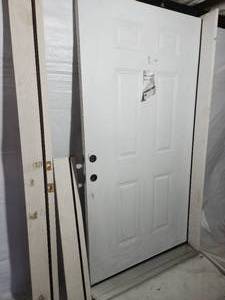 42 steel exterior door