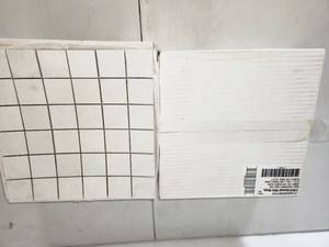 4 boxes stonewall white mosaic tile