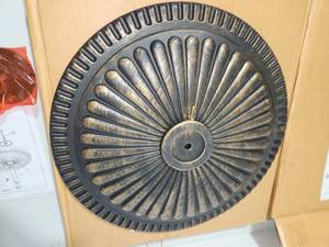 2- 23lb bronze patio umbrella bases