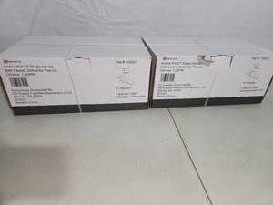 2 chrome single handle bathroom faucets