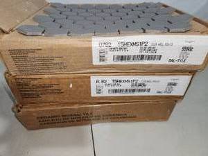 34 sheets suede gray hexagon mosiac tile