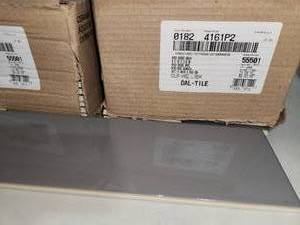26sqft 4x16 glossy suede gray tile
