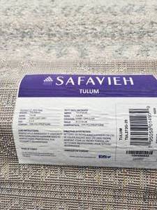 2x9 ivory light grey runner rug