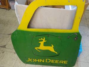 John Deere Metal Dcor IndoorOutdoor Dcor 35 x 36