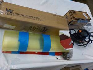 Wen Construction Zone Plate Compactor Pad and Wen Palm Sander