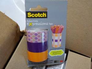 Case of 36 Scotch Expressions Tape...