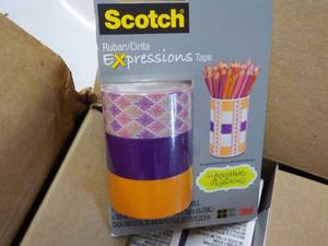 Case of 36 Scotch Expressions Tape...