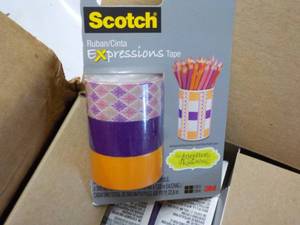 Case of 36 Scotch Expressions Tape...