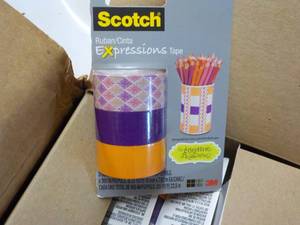 Case of 36 Scotch Expressions Tape...