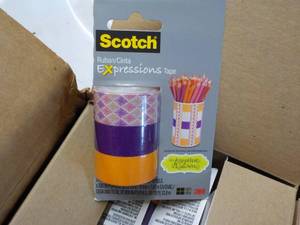Case of 36 Scotch Expressions Tape...
