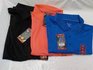 3 size Mens XLarge Members Mark various colors Polos