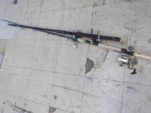 3 Fishing Rods and Reels...