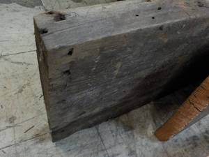 144 x 14 x 2 12 Floor Board - All wood has been stored indoors for 10 years, is from a floor in a building by the U of Mn, and is over 100 years old. Come and Inspect- would be beautiful after planning