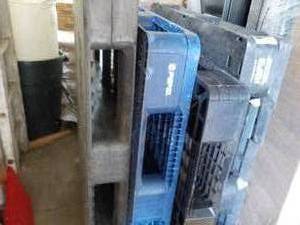 4 Plastic Pallets...