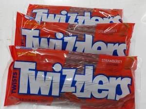 3x 16 oz Bags Strawberry Twizzlers...