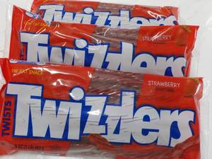 3x 16 oz Bags Strawberry Twizzlers...