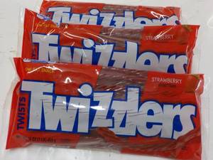 3x 16 oz Bags Strawberry Twizzlers...