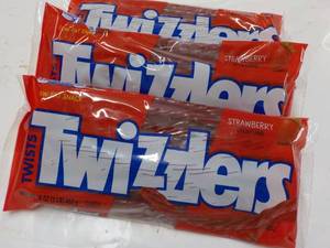 3x 16 oz Bags Strawberry Twizzlers...