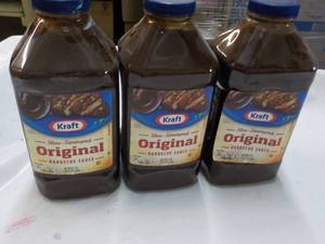 3x 5lb 2.5 oz Jugs Kraft Original Barbecue Sauce