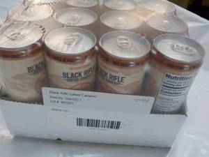 12 pack Black Rifle Salted Caramel Coffee Best by 12292023