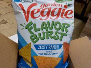 6 x 6 oz Bags Garden Veggie Zesty Ranch Tortilla Chips