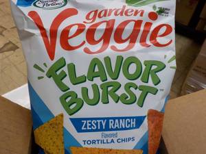 6 x 6 oz Bags Garden Veggie Zesty Ranch Tortilla Chips
