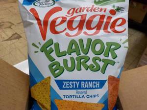 6 x 6 oz Bags Garden Veggie Zesty Ranch Tortilla Chips