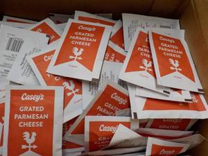 2 x 200 ct Grated Parmesan Cheese Packets Best by 09102024
