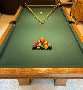 lot 8 image: Custom Pool Table by Peters Billiards