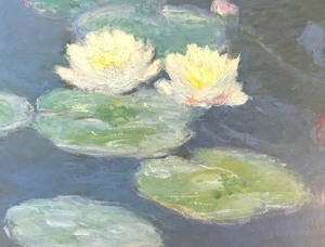 lot 83 image: Nymphaes Print by Claude Monet