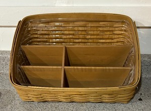 lot 110 image: Trio of Longaberger Baskets