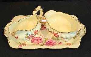 lot 135 image: Lovely Vintage Hammersby Bone China Set
