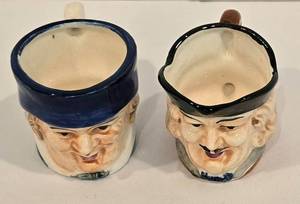 lot 149 image: Pair of Vintage Toby Mugs