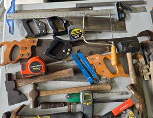 lot 238 image: Saws, Hammers & More