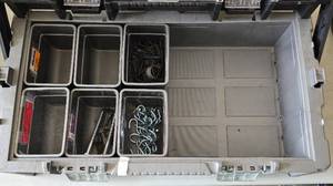 lot 251 image: Husky Bi-Level Tool Box & More