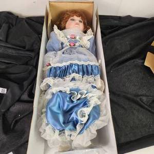 1st Impressions Hand Crafted Porcelain Doll Val 241102