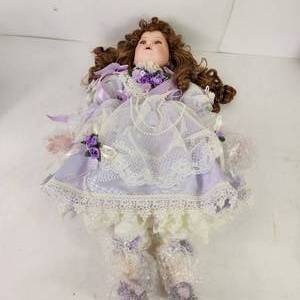 Designer Guild Collection Margaretta Purple Dress Vincent J. DeFilippo