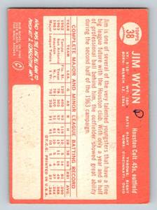 lot 30 image: Jim Wynn RC 1964 Topps #38 Vintage Baseball Card