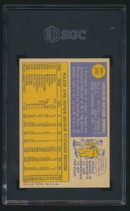 lot 10C image: Fergie Jenkins SGC Graded 4.5 VG-EX 1970 Topps #240 Vintage Baseball Card