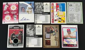 lot 36B image: 15 Card Baseball RelicAuto Lot - See Description